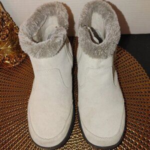 Suede Boots Size 8
